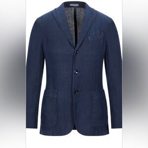 Boglioli Deep Blue Sport Coat. Luxury brand from Italy. 🇮🇹 Super soft material
